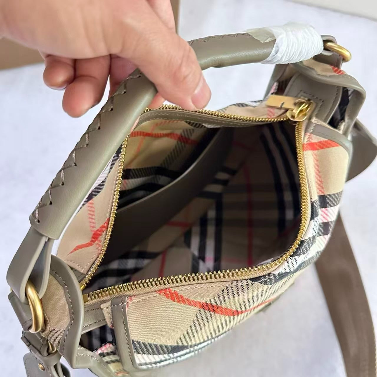 Classic Check Messenger Bag