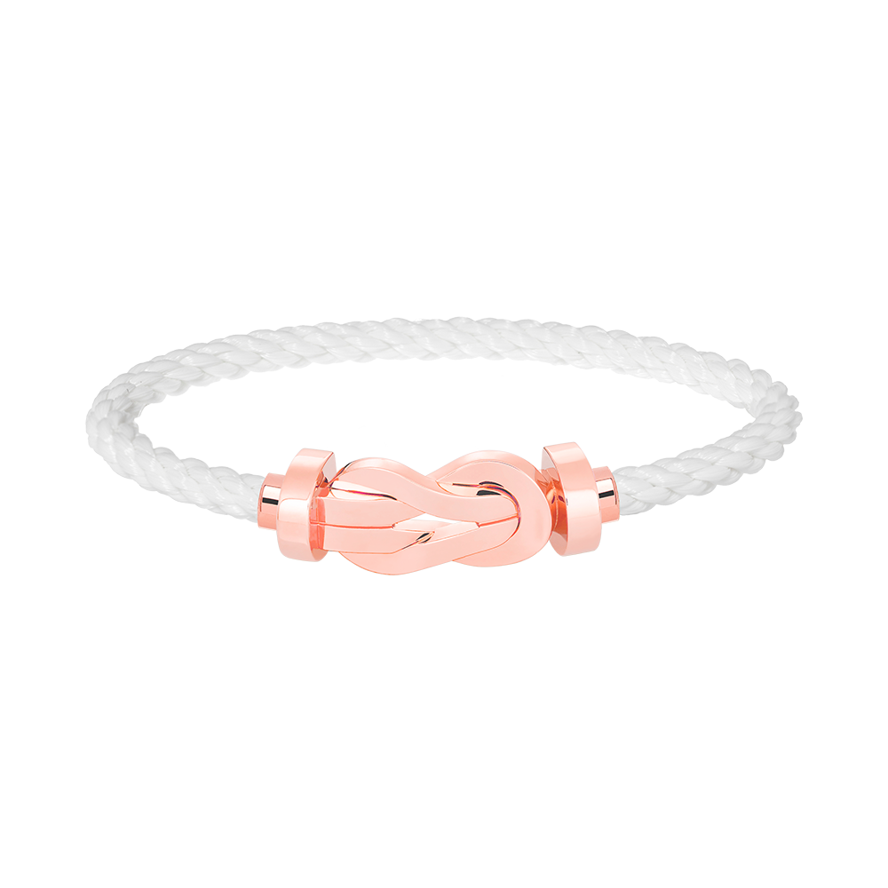 [AURORA]CHANCE GROSSES 8-FACH-ARMBAND MIT SCHNALLE OHNE DIAMANT ROSÉGOLD