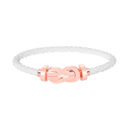 [AURORA]CHANCE GROSSES 8-FACH-ARMBAND MIT SCHNALLE OHNE DIAMANT ROSÉGOLD