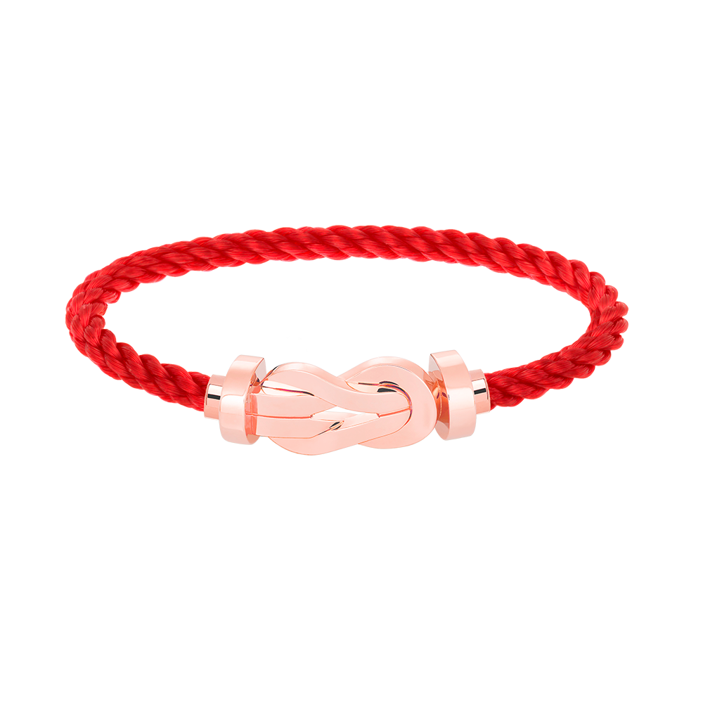 [AURORA]CHANCE GROSSES 8-FACH-ARMBAND MIT SCHNALLE OHNE DIAMANT ROSÉGOLD
