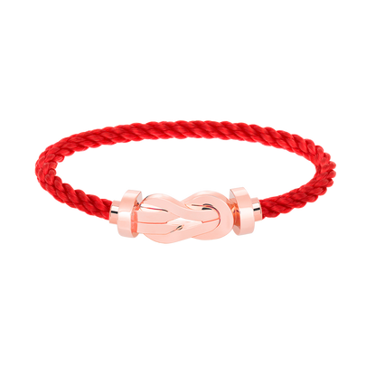 [AURORA]CHANCE GROSSES 8-FACH-ARMBAND MIT SCHNALLE OHNE DIAMANT ROSÉGOLD