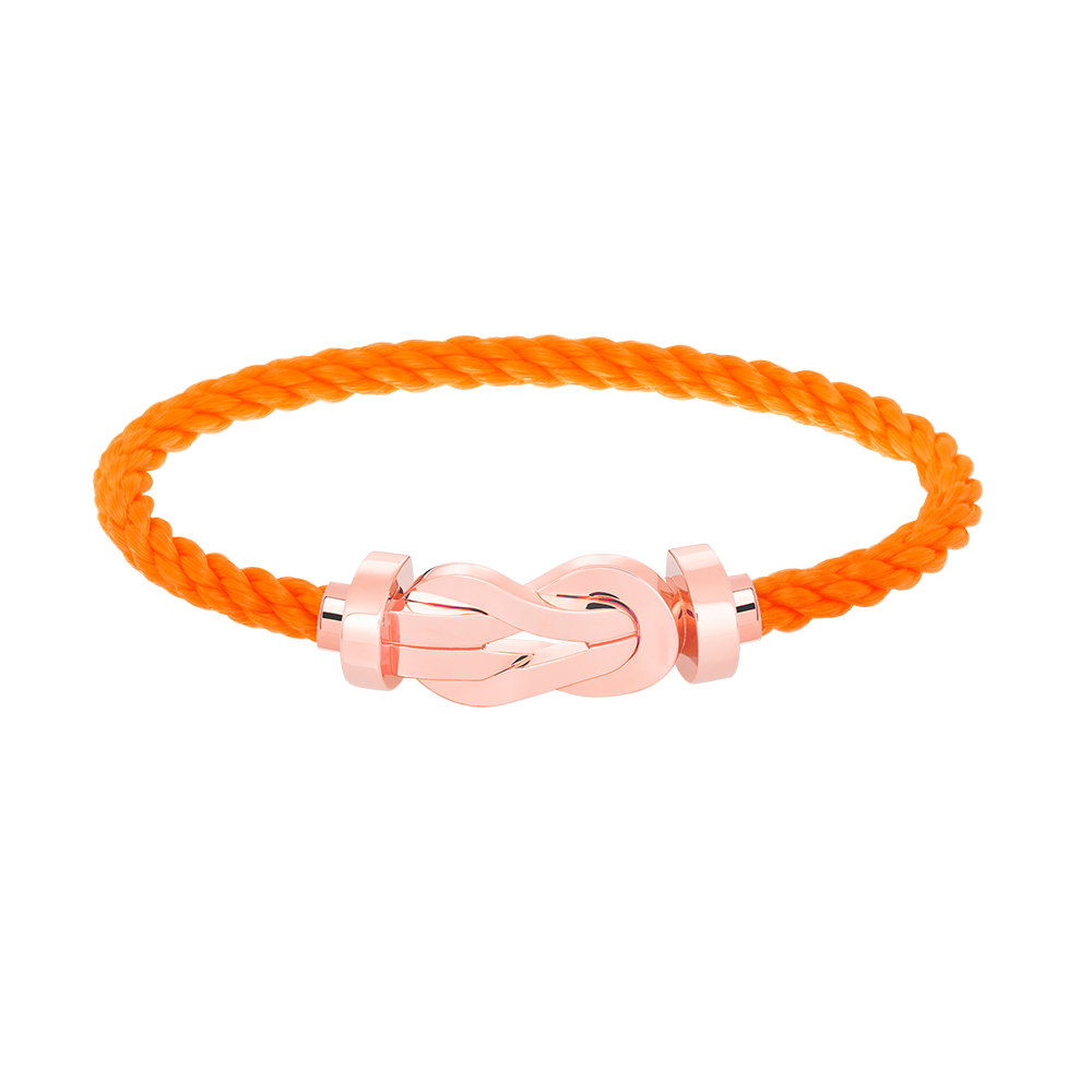 [AURORA]CHANCE GROSSES 8-FACH-ARMBAND MIT SCHNALLE OHNE DIAMANT ROSÉGOLD