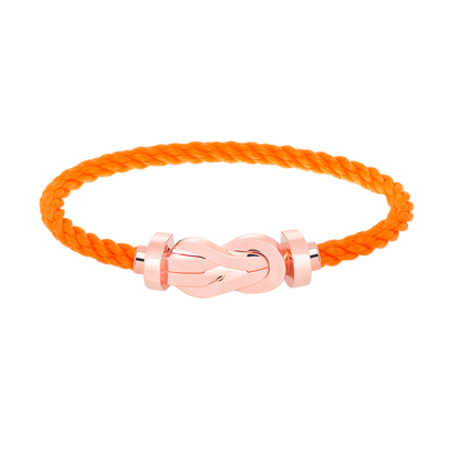 [AURORA]CHANCE GROSSES 8-FACH-ARMBAND MIT SCHNALLE OHNE DIAMANT ROSÉGOLD