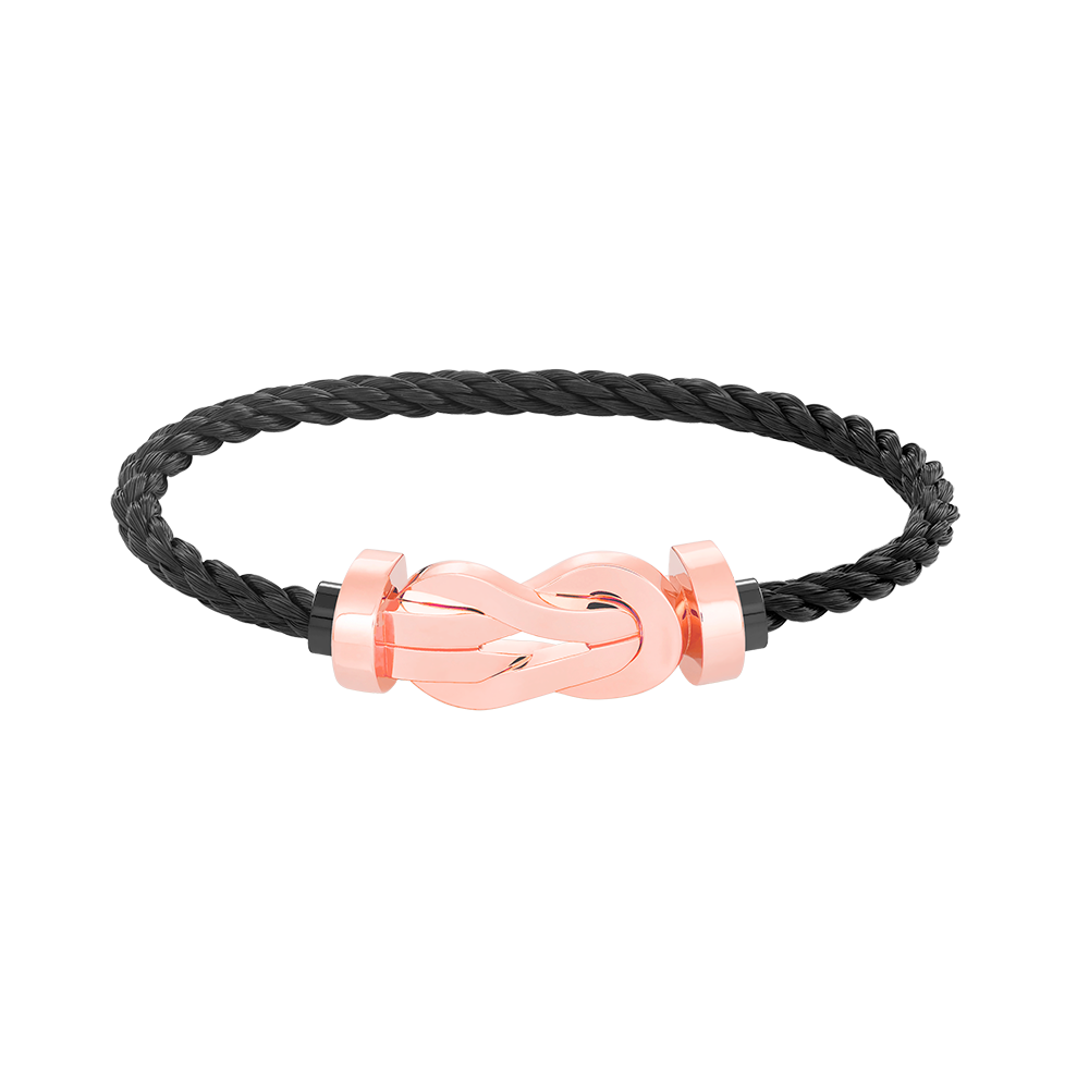 [AURORA]CHANCE GROSSES 8-FACH-ARMBAND MIT SCHNALLE OHNE DIAMANT ROSÉGOLD