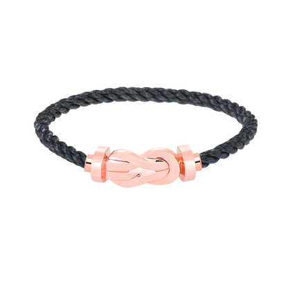 [AURORA]CHANCE GROSSES 8-FACH-ARMBAND MIT SCHNALLE OHNE DIAMANT ROSÉGOLD
