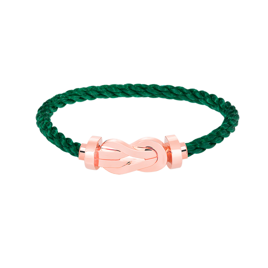 [AURORA]CHANCE LARGE 8 FIGURE BUCKLE NO DIAMOND BRACELET ROSE GOLD