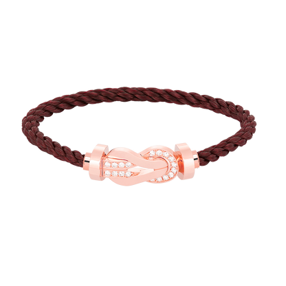 [AURORA]CHANCE GROSSES 8-FACH-SCHNALLE HALBDIAMANTARMBAND ROSÉGOLD