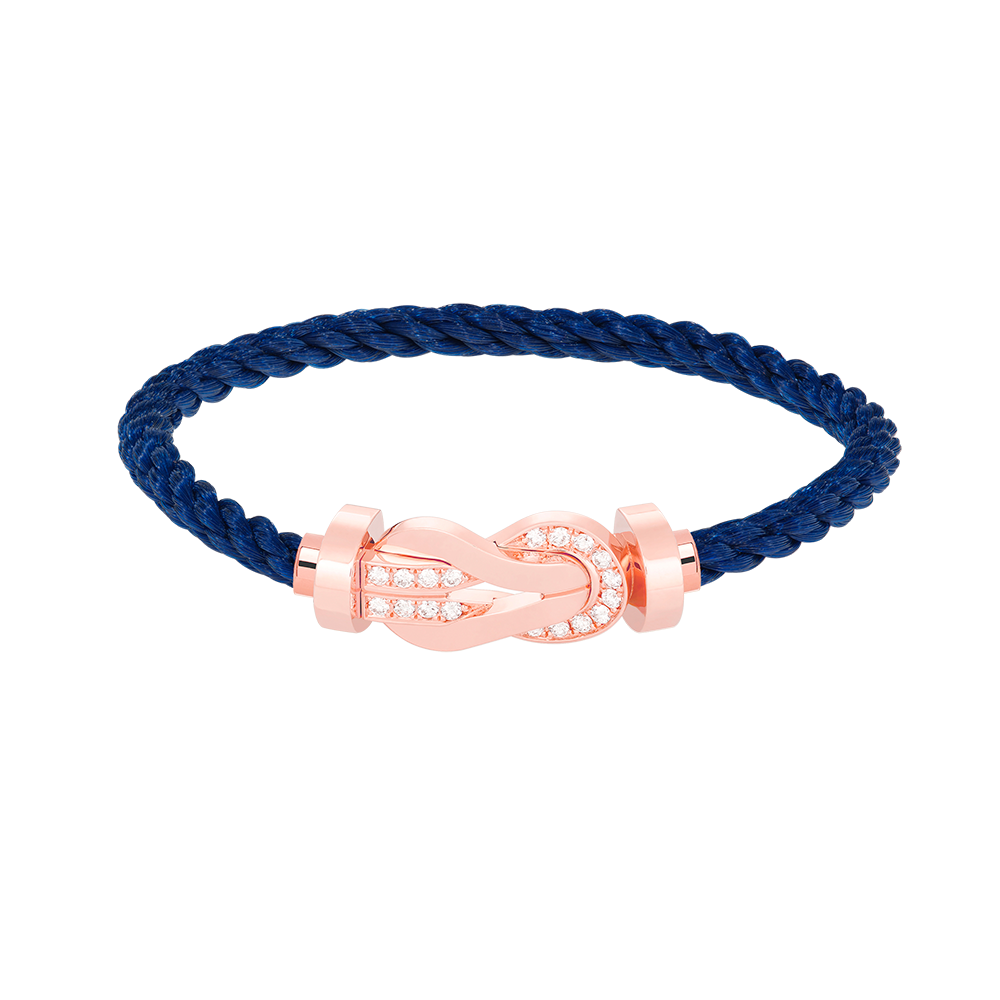 [AURORA]CHANCE GROSSES 8-FACH-SCHNALLE HALBDIAMANTARMBAND ROSÉGOLD
