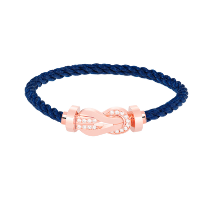 [AURORA]CHANCE GROSSES 8-FACH-SCHNALLE HALBDIAMANTARMBAND ROSÉGOLD