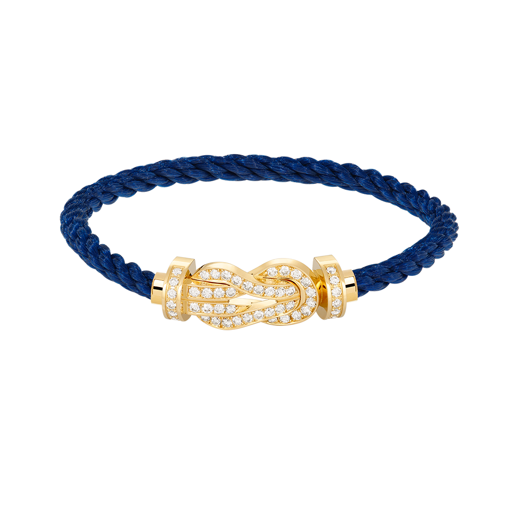 [AURORA]CHANCE GROSSES 8-FACH-ARMBAND MIT VOLLDIAMANTEN UND SCHNALLE GOLD