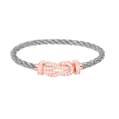 [AURORA]CHANCE GROSSES 8-FACH-ARMBAND MIT VOLLMUNDDIAMANTEN IN ROSÉGOLD
