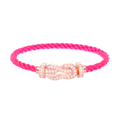 [AURORA]CHANCE GROSSES 8-FACH-ARMBAND MIT VOLLMUNDDIAMANTEN IN ROSÉGOLD