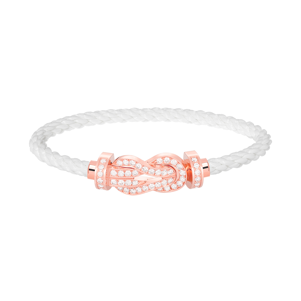 [AURORA]CHANCE GROSSES 8-FACH-ARMBAND MIT VOLLMUNDDIAMANTEN IN ROSÉGOLD