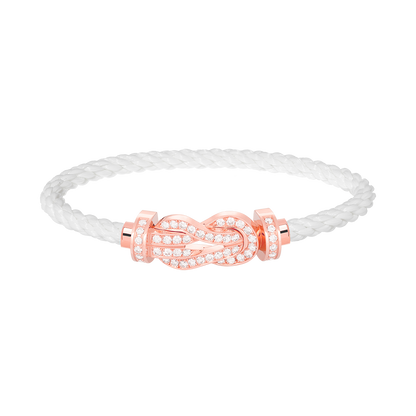 [AURORA]CHANCE GROSSES 8-FACH-ARMBAND MIT VOLLMUNDDIAMANTEN IN ROSÉGOLD