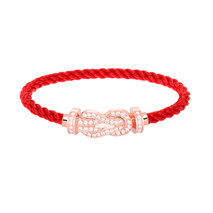 [AURORA]CHANCE GROSSES 8-FACH-ARMBAND MIT VOLLMUNDDIAMANTEN IN ROSÉGOLD