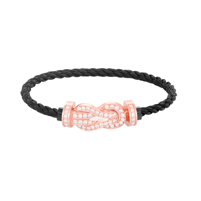 [AURORA]CHANCE GROSSES 8-FACH-ARMBAND MIT VOLLMUNDDIAMANTEN IN ROSÉGOLD