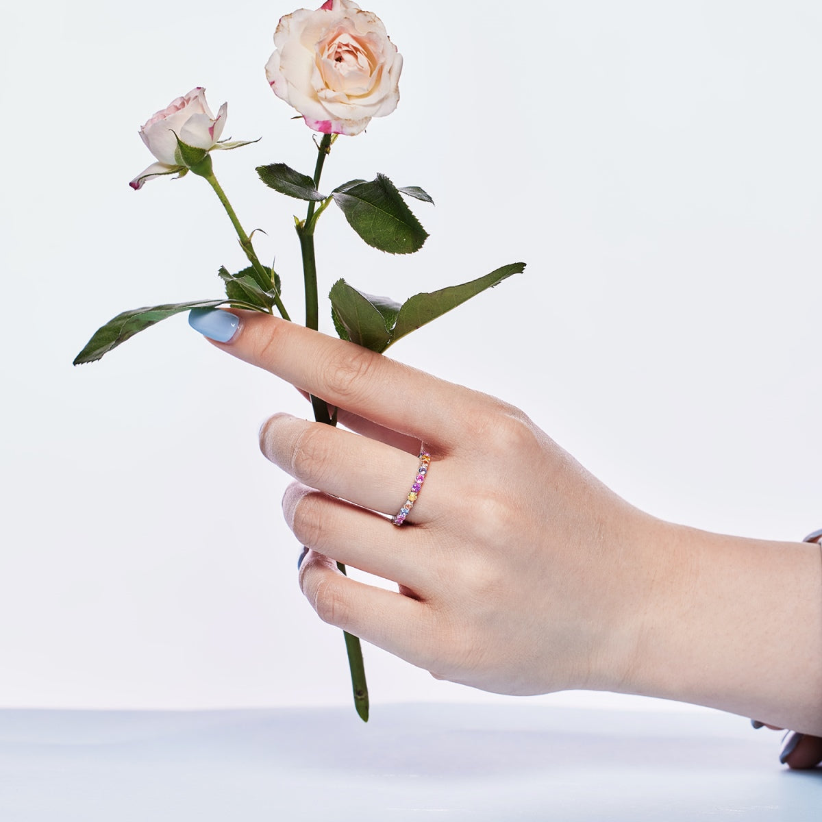 [AURORA]Dazzling Resplendent Round Cut Party Ring