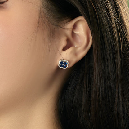 [AURORA]Four-Leaf Clover Exquisite Earrings