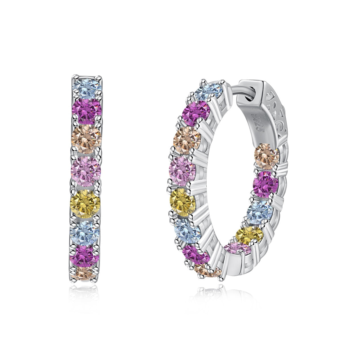 [AURORA]Unique Round Cut Daily Earrings