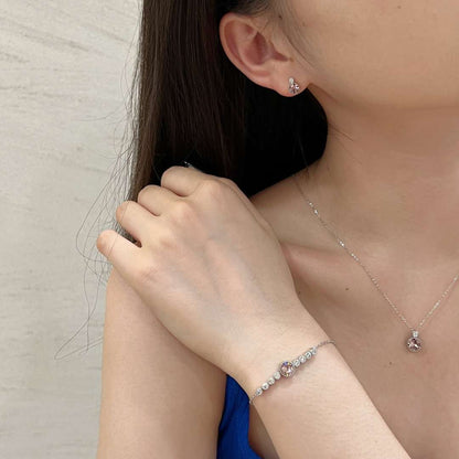 [AURORA]Luxurious Heart Of The Ocean Bracelet