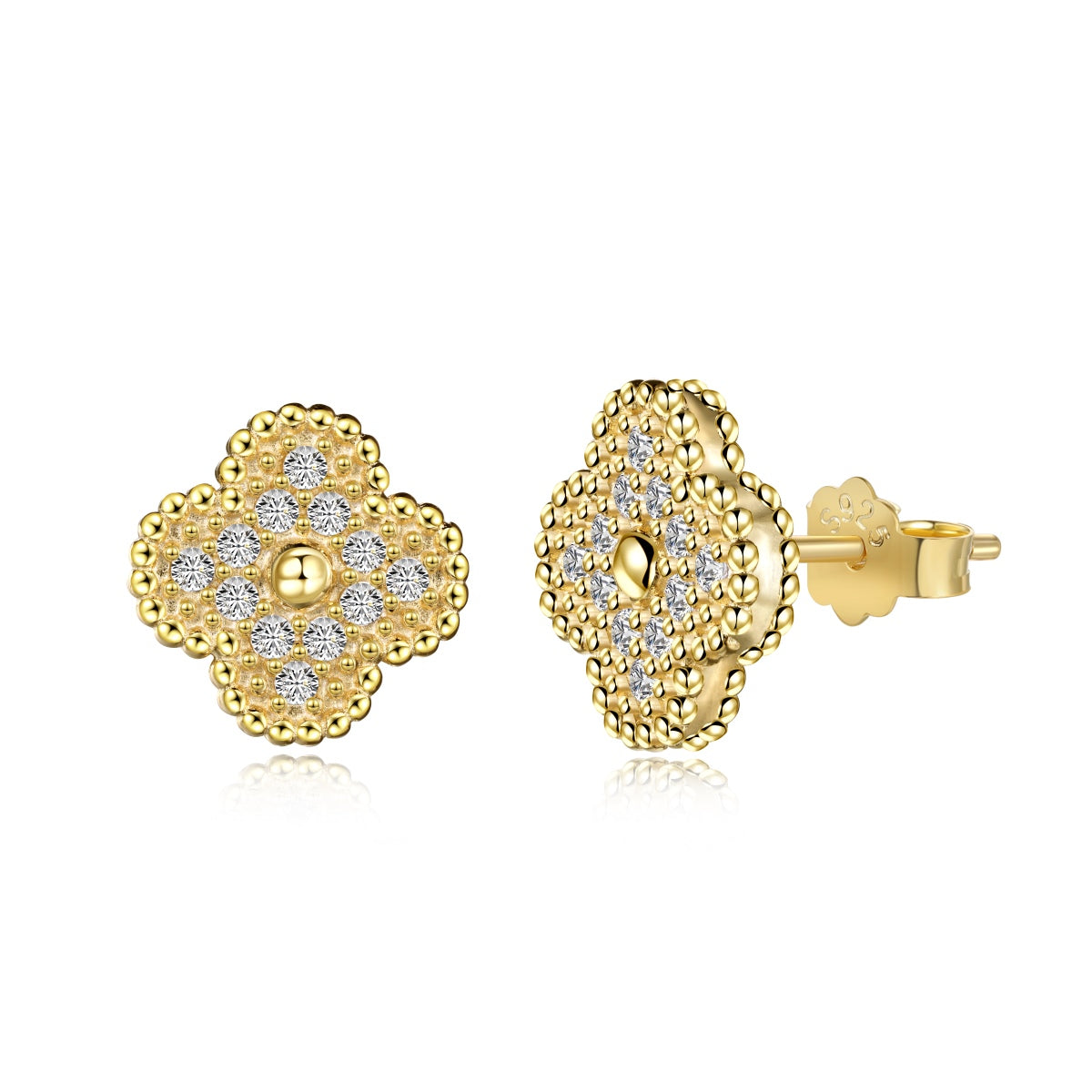 [AURORA]Four Leaf Clover Fashion Earrings