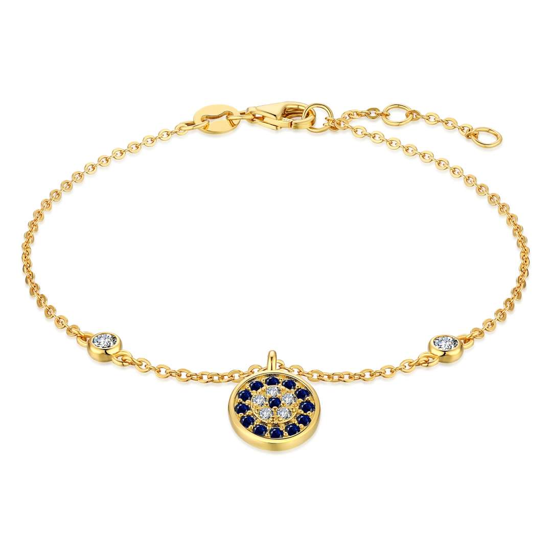 [AURORA]Devil's Eye Round Shape Bracelet