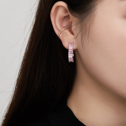 [AURORA]Radiant Heart Cutout Earrings