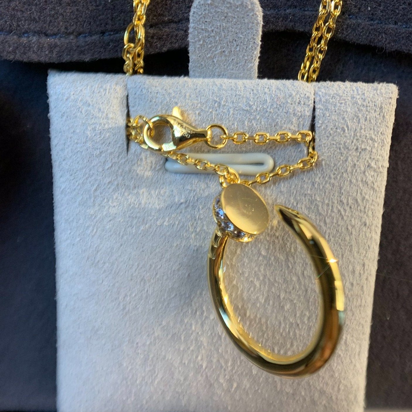 [AURORA]JUSTE-HALSKETTE MIT GOLDDIAMANTEN 