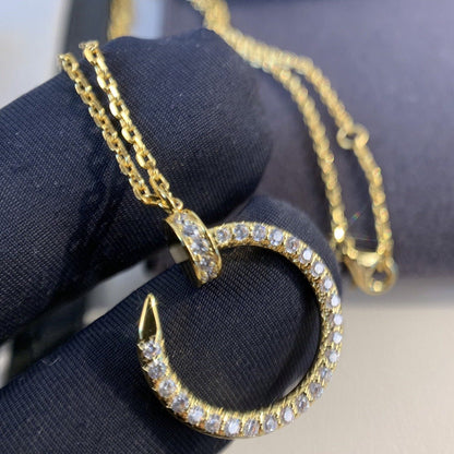 [AURORA]JUSTE-HALSKETTE MIT GOLDDIAMANTEN 