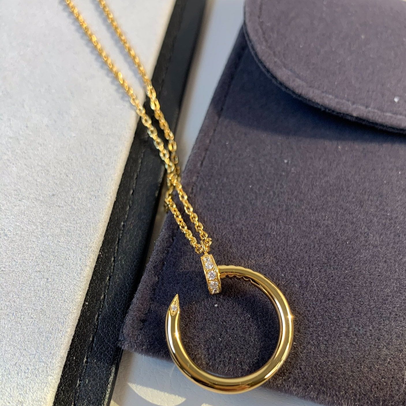 [AURORA]JUSTE NECKLACE GOLD