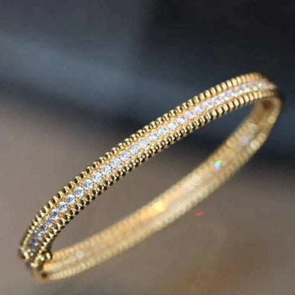 [basloveJW]PERLEE DIAMANTEN ARMBAND 1 REIHE 