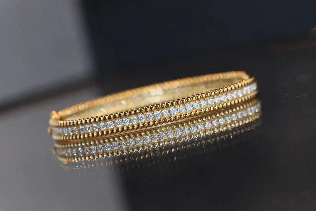 [basloveJW]PERLEE DIAMANTEN ARMBAND 1 REIHE 