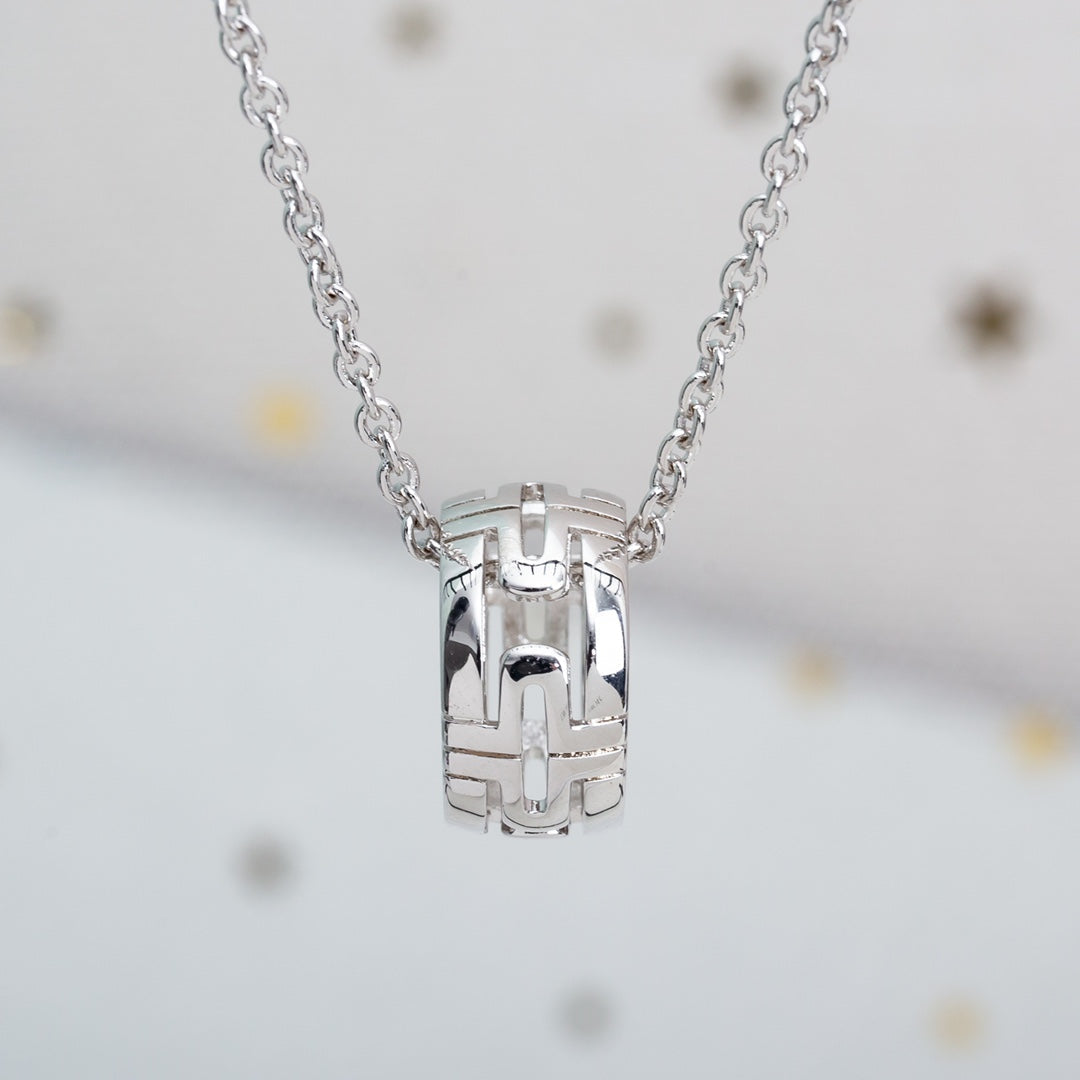 [AURORA]PARENTESI-HALSKETTE SILBER