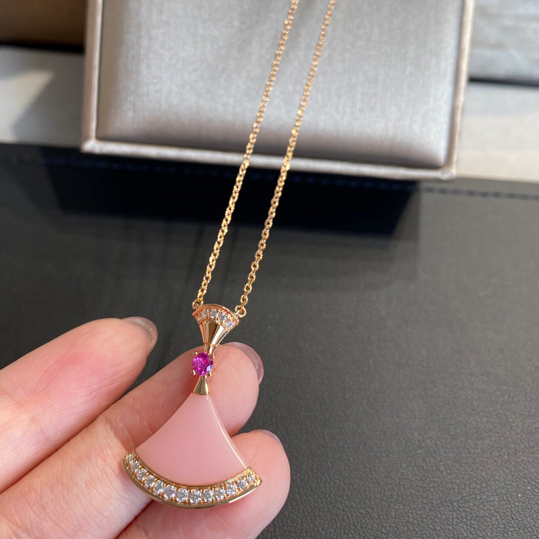 [AURORA]DREAM HALSKETTE ROSA OPAL