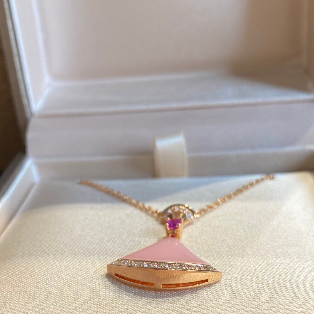 [AURORA]DREAM HALSKETTE ROSA OPAL