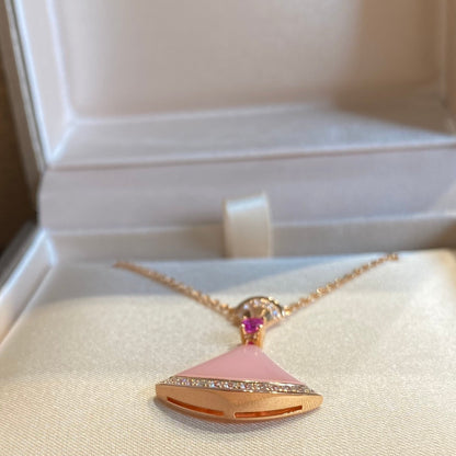 [AURORA]DREAM HALSKETTE ROSA OPAL
