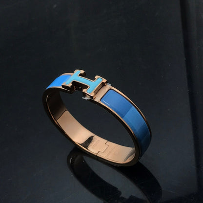 [AURORA]H ARMBAND BLAUER REGENBOGEN KERAMIK