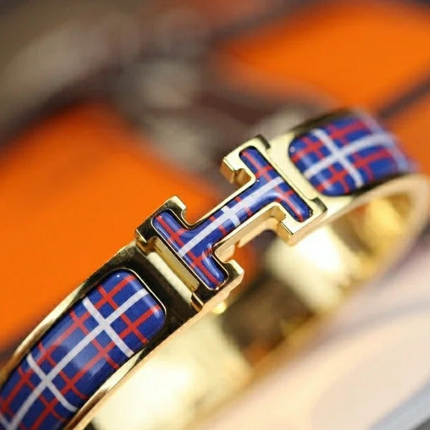 [AURORA]H タータンブレスレット 12mm