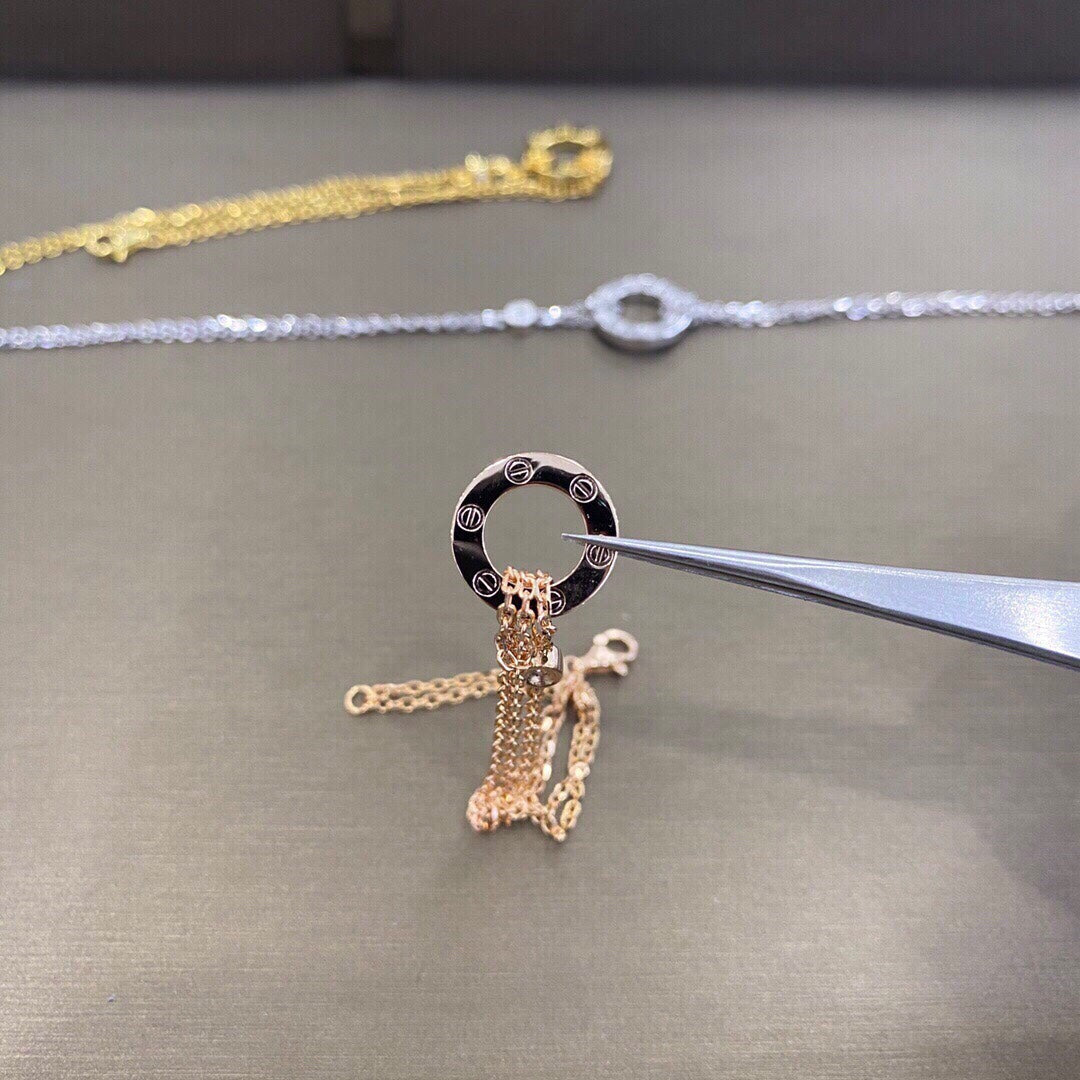 [AURORA]LOVE BRACELET 2 DIAMOND