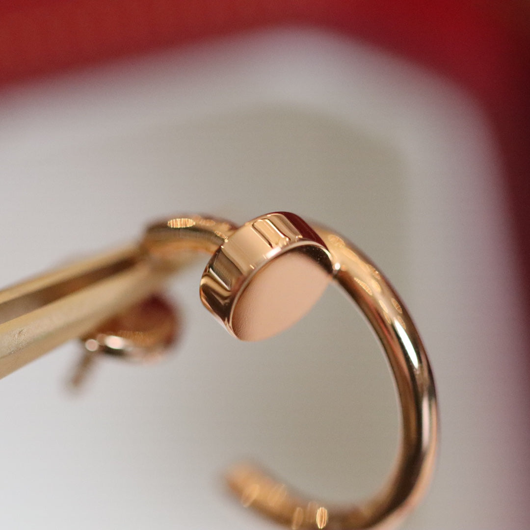 [AURORA]JUSTE OHRRINGE ROTGOLD