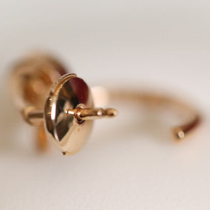 [AURORA]JUSTE OHRRINGE ROTGOLD
