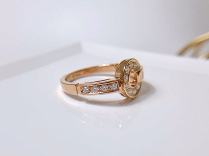 [AURORA]DREAM RING DIAMANT ROTGOLD