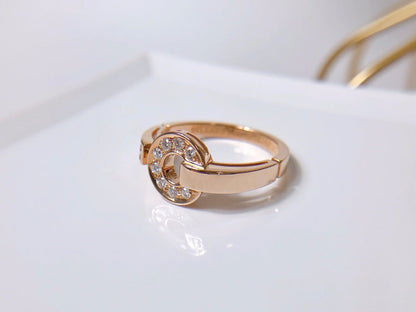 [AURORA]DREAM RING DIAMANT ROTGOLD