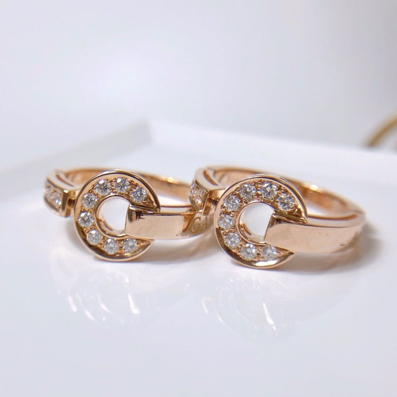 [AURORA]DREAM RING DIAMANT ROTGOLD