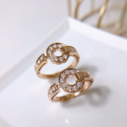 [AURORA]DREAM RING DIAMANT ROTGOLD