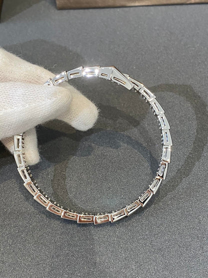 [AURORA]SERPENTI-ARMBAND DIAMANTEN SILBER