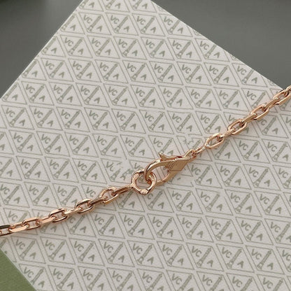 [basloveJW]LUCKY SPRING 15 MOTIVE ROSÉGOLD HALSKETTE