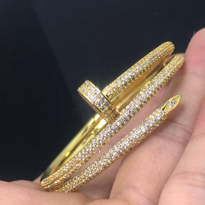 [AURORA]JUSTE ARMBAND 3,5 MM ZWEIREIHIG DIAMANT