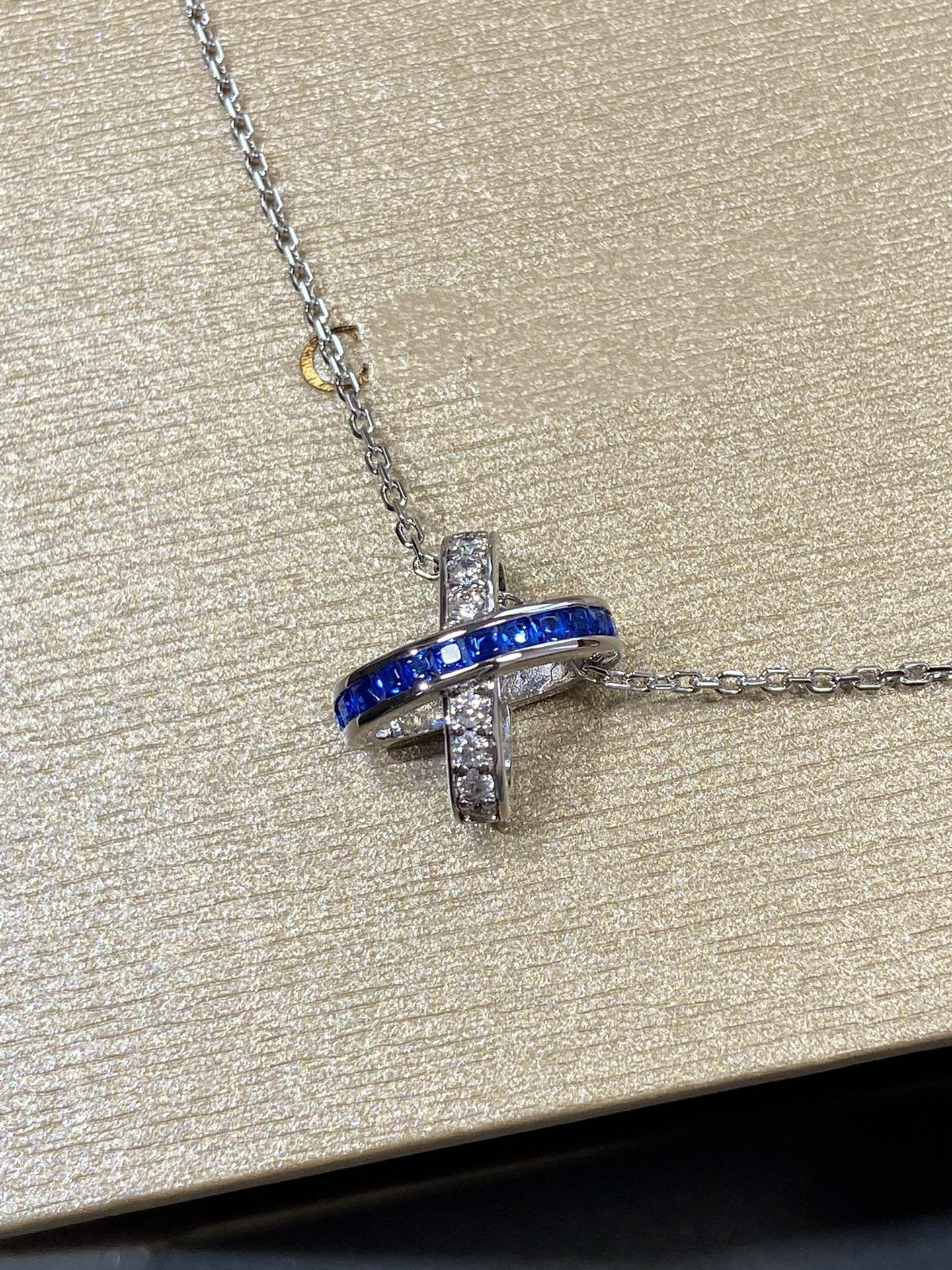 [AURORA]リアン ダイヤモンド シルバーネックレス