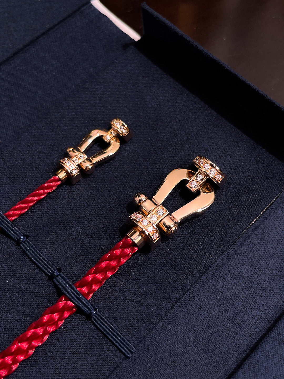 [AURORA]FORCE 10 HALBDIAMANT ROSGOLD ROT CORDERI GROSSES UND MITTLERES MODELL